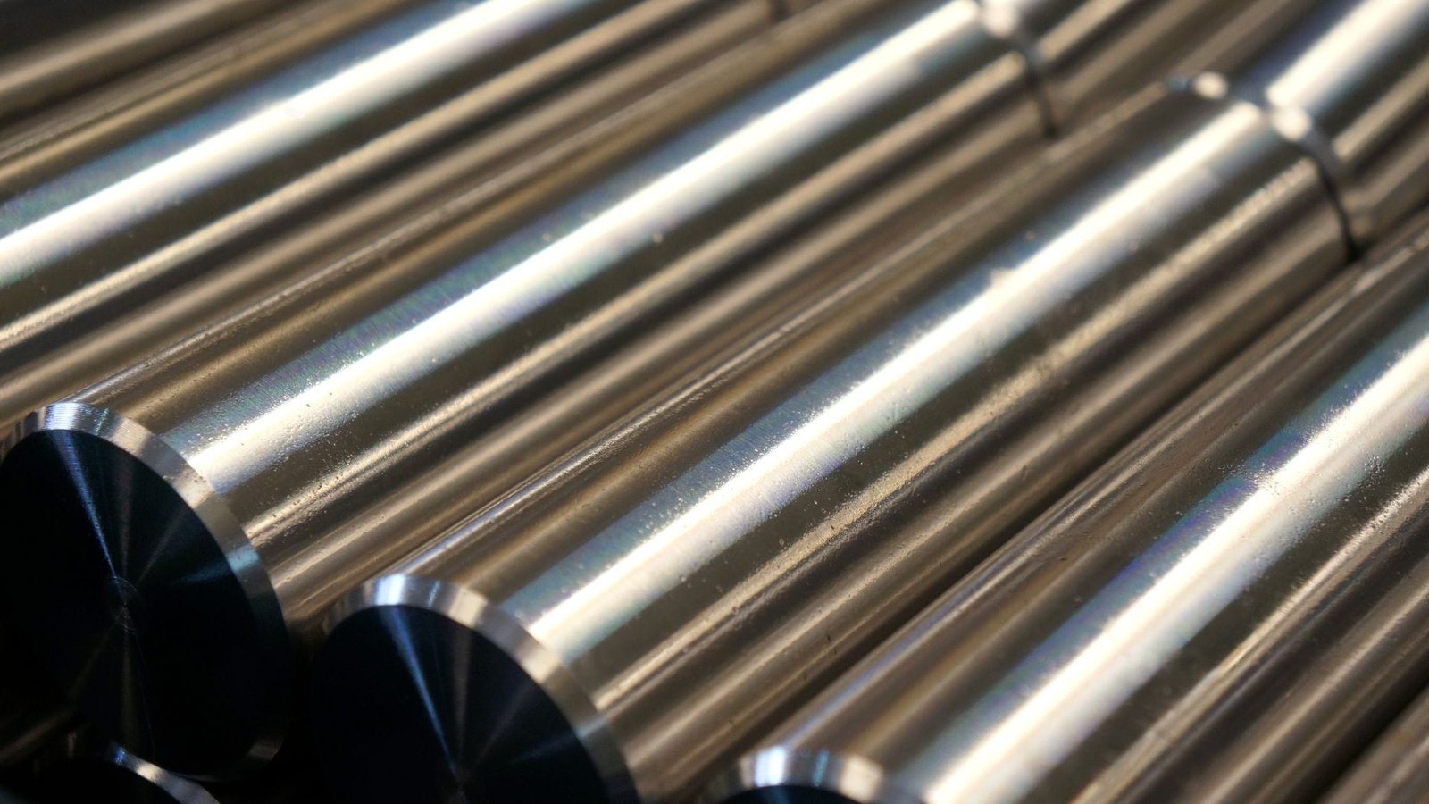 Close-up of a High-Quality Machined Surface Finish
