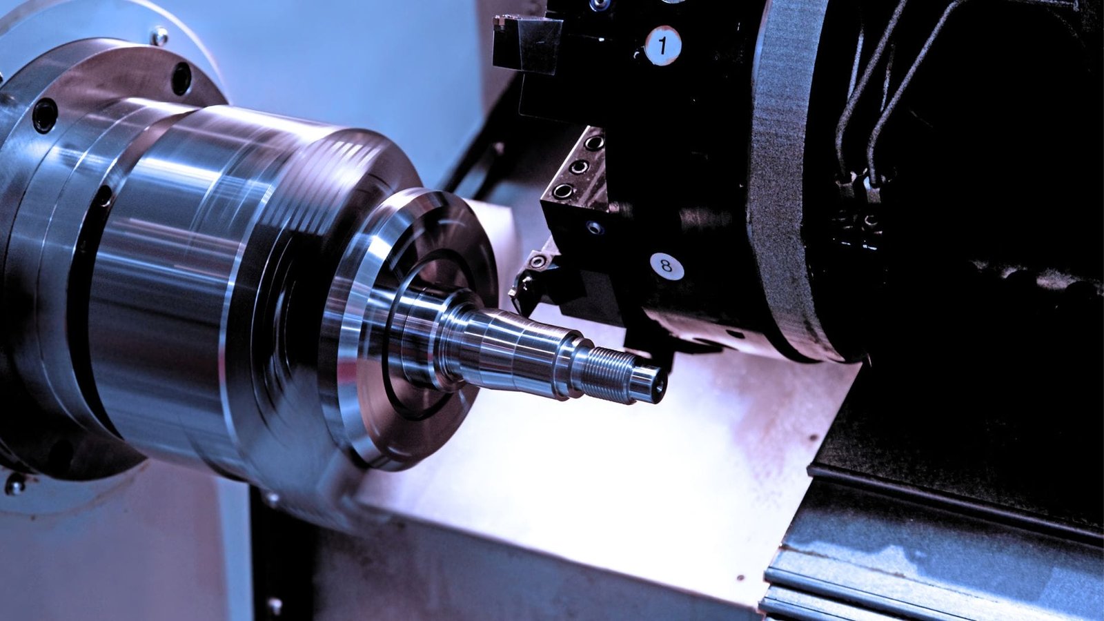 Tool cutting a workpiece