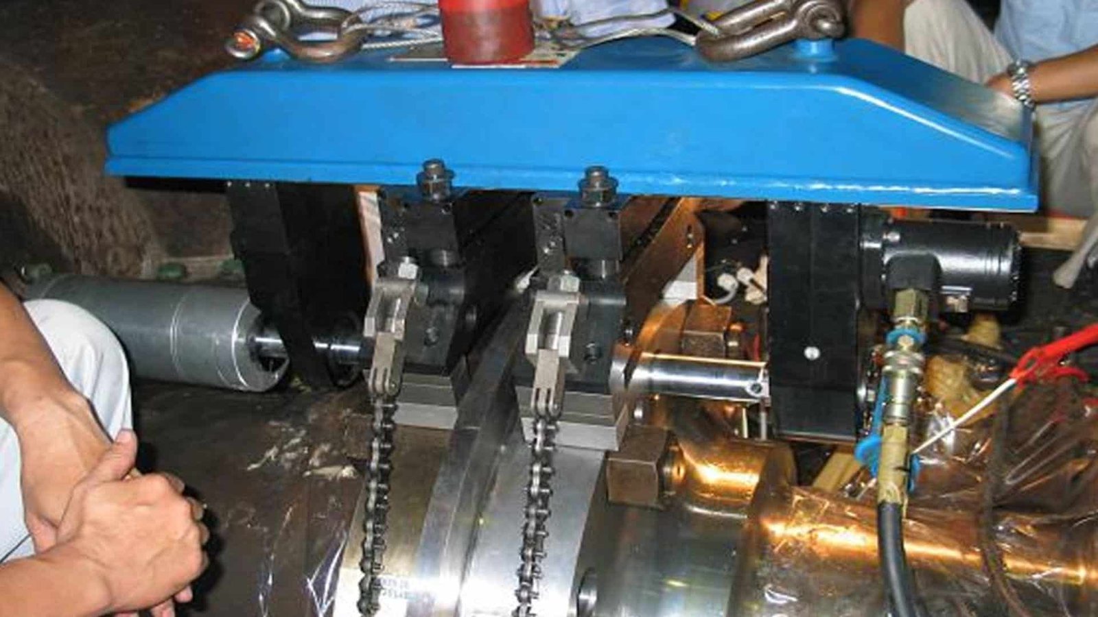 Schmalspur-Linienbohrmaschine Vor-Ort-Bearbeitung