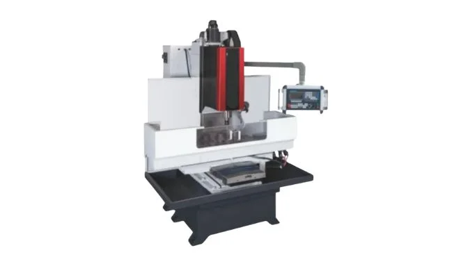 Una macchina di foratura CNC standard