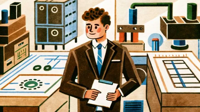 An investor planning for a workshop