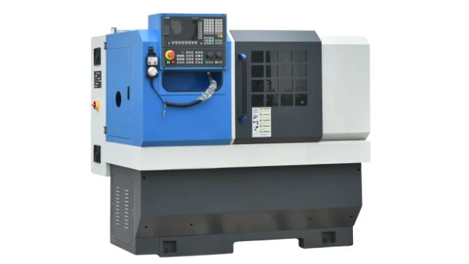 Un torno CNC