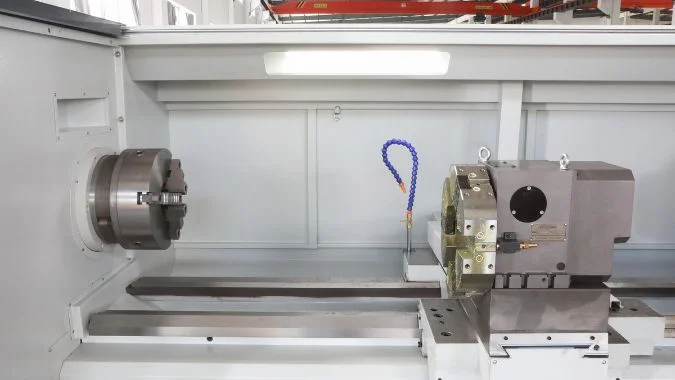 Mandril en torno CNC