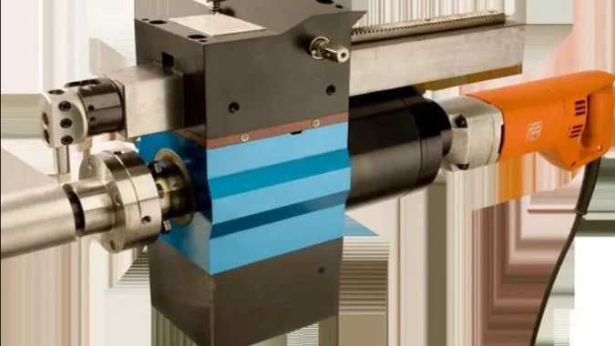 Портативный токарный станок с валом