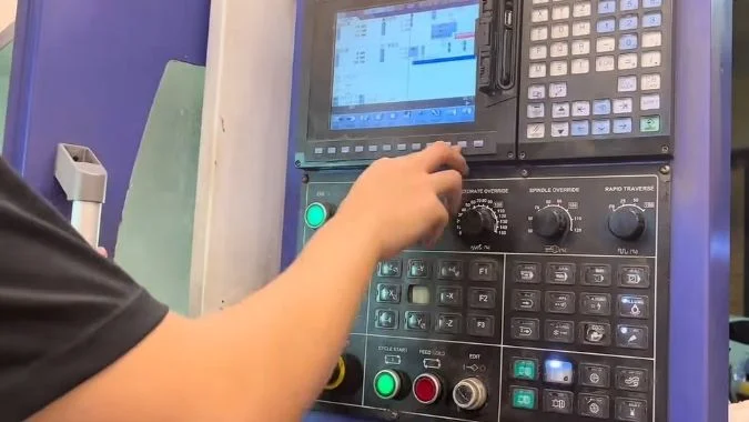Operator Using Machine Controls