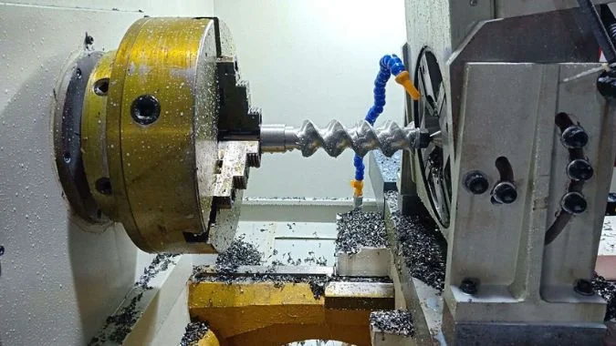 Closeup of Internal Whirling