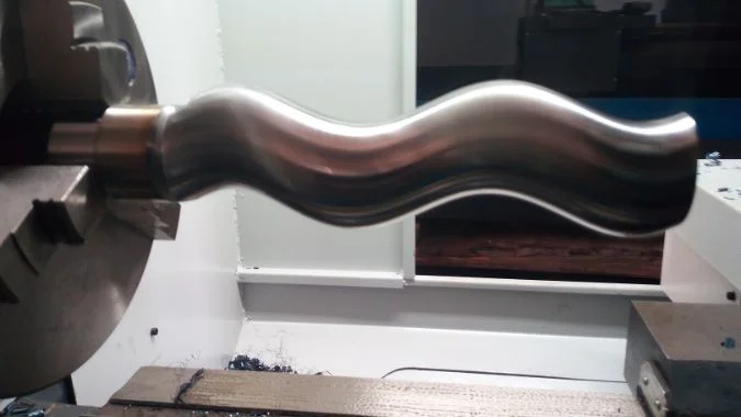 Screw pump on CNC whirling machine