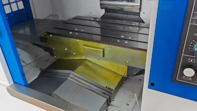 Closeup of inside of Tapping Center