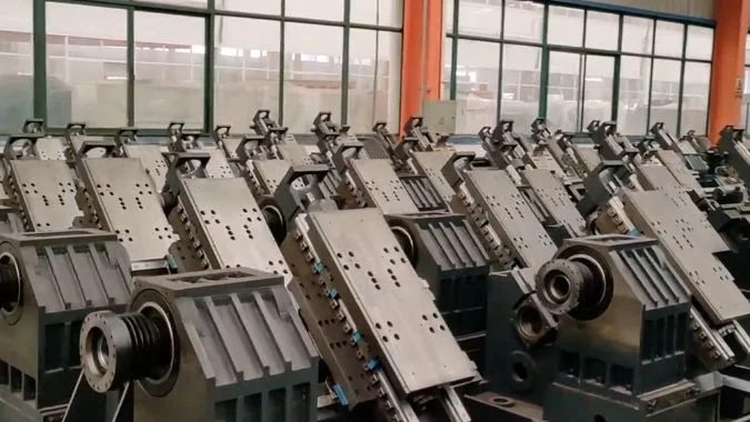 Slant Bed Lathes in warehouse