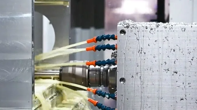 Traveling spindle HMC working