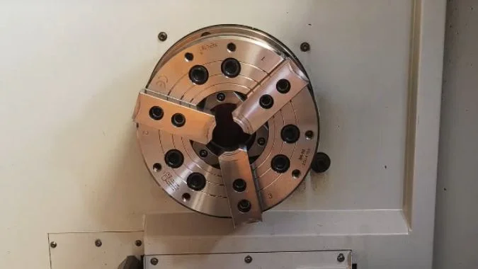 Chuck on CNC Lathe