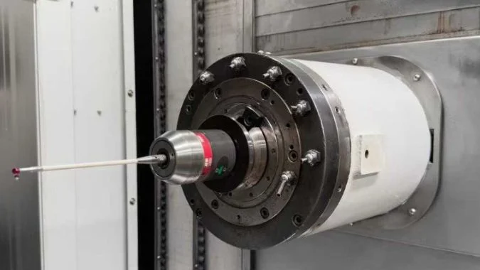 Closeup of HMC Spindle