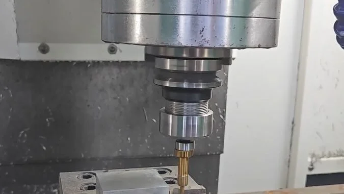 Spindle in CNC milling machine