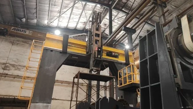 CNC gantry drilling machine