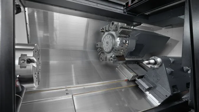 CNC turn-mill center