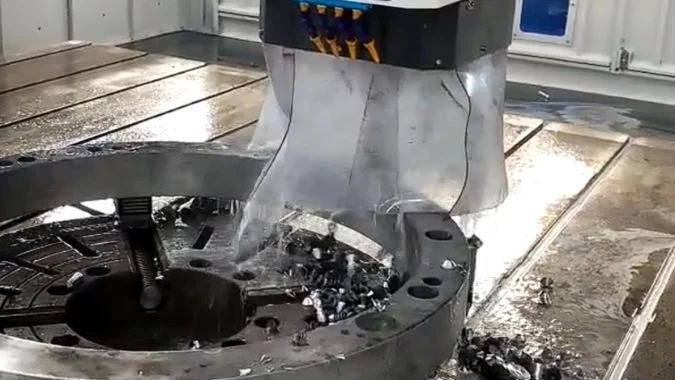 through-spindle coolant for high-speed CNC drilling