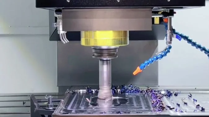 VMC machining