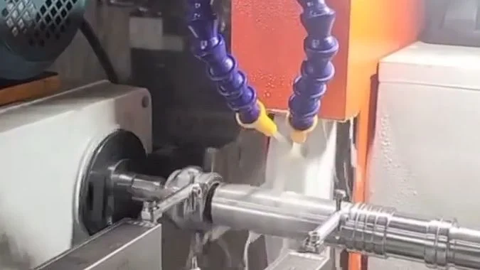 wide grinding wheel making plunge grinding faster than traverse